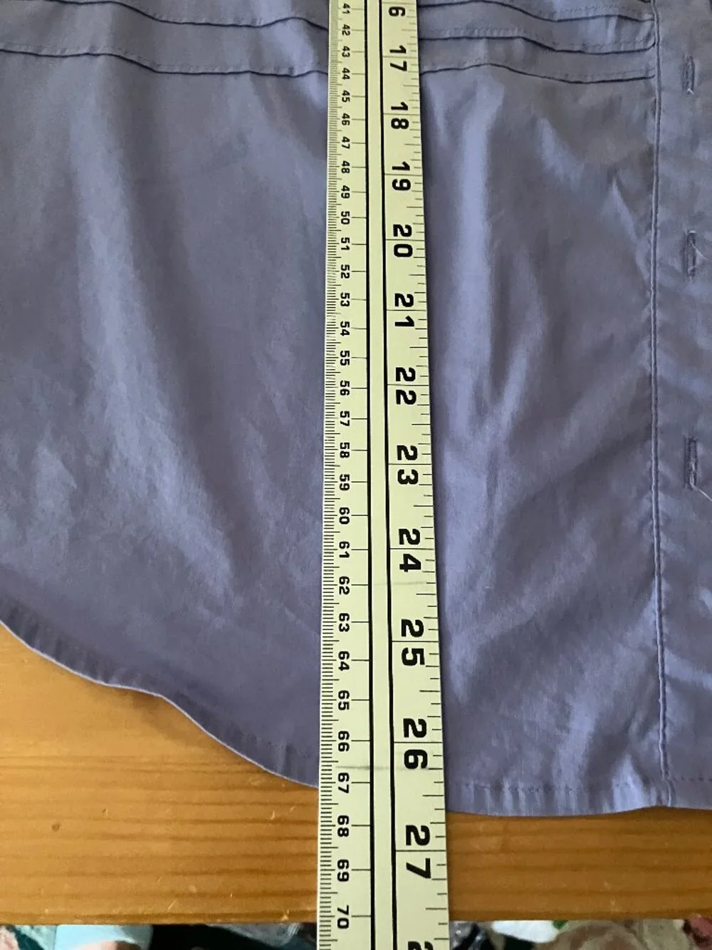 ALFANI HOUSE women's Button-down shirt/blouse light lavender purple 3/4 slvs 14W - Picture 6 of 9